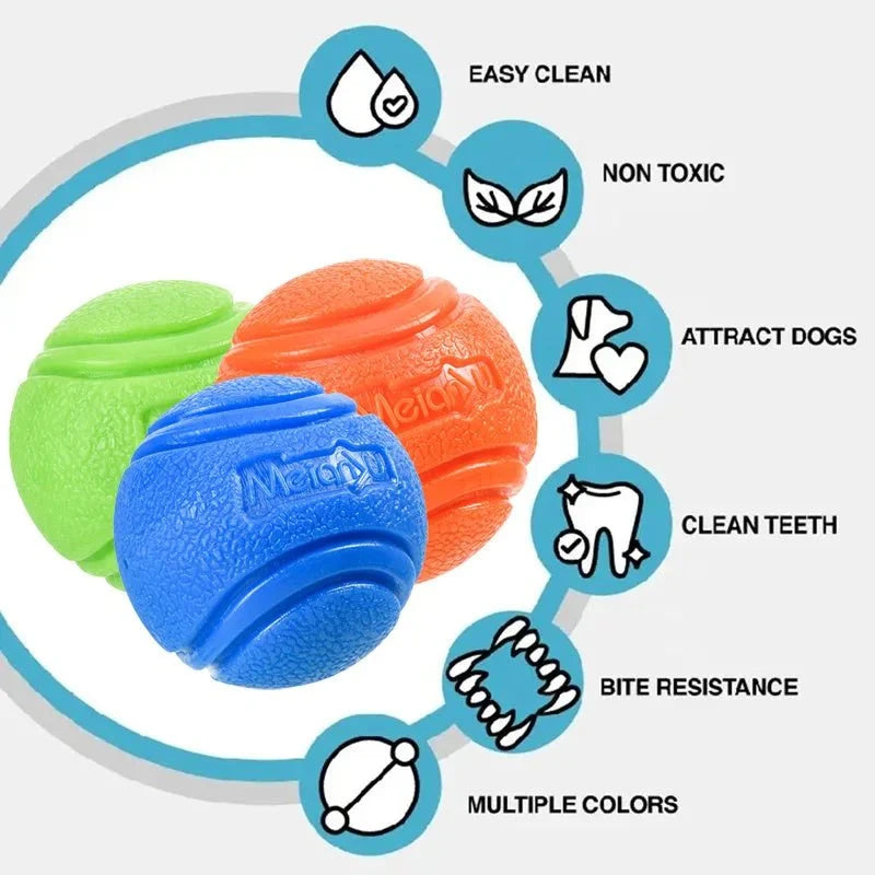 Rubber Dental Dog Ball – FetchSafe™