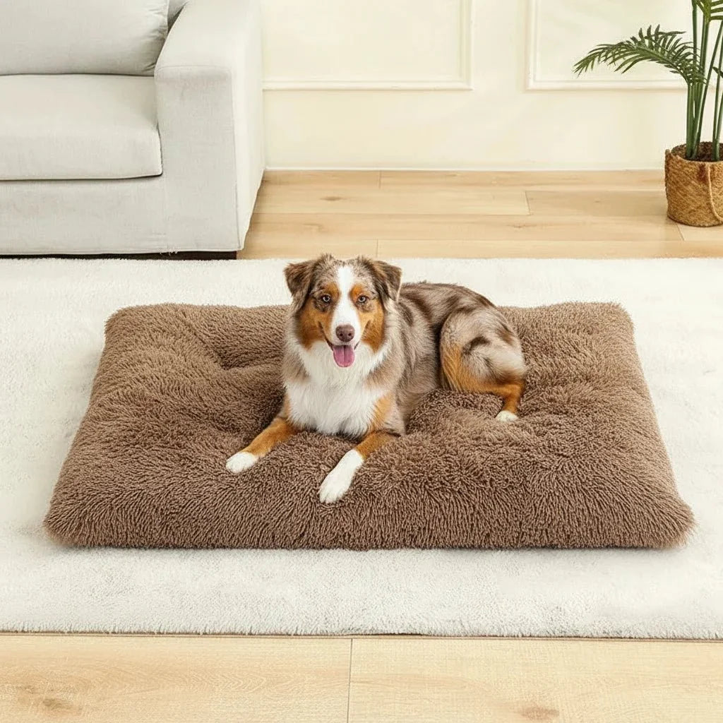 Soft Plush Dog Bed – CozyEase™