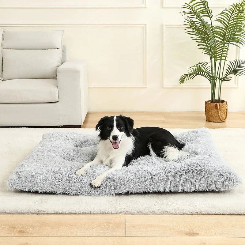 Soft Plush Dog Bed – CozyEase™