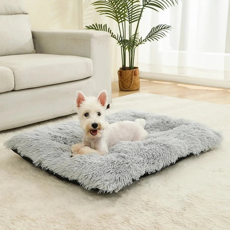 Soft Plush Dog Bed – CozyEase™