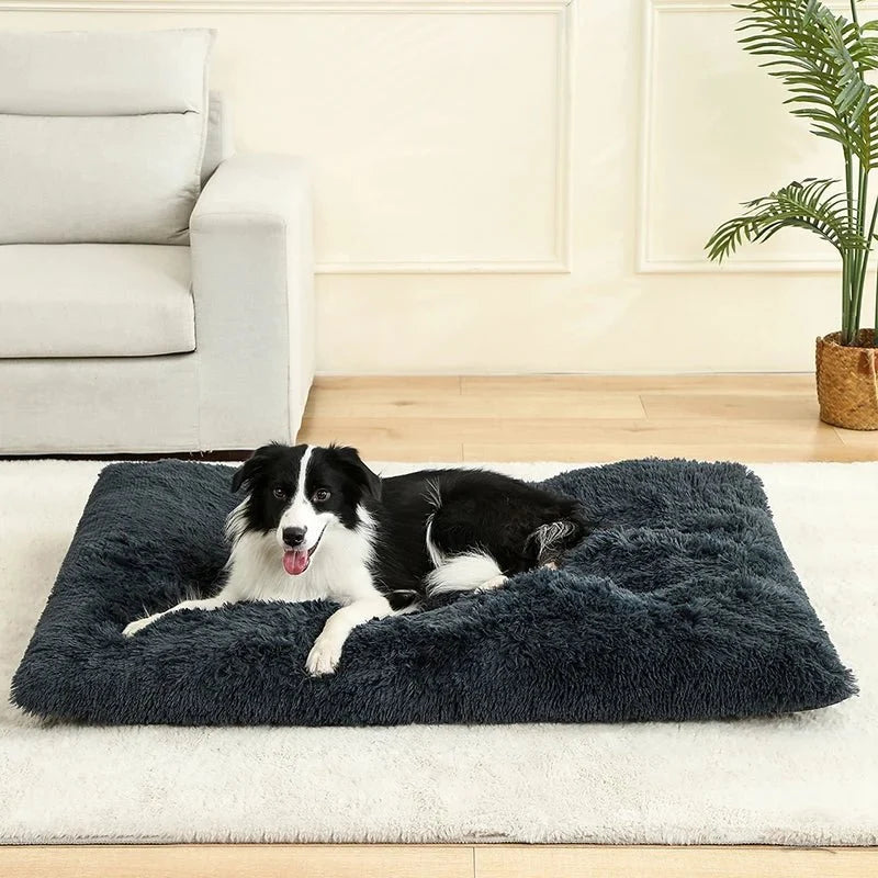 Soft Plush Dog Bed – CozyEase™
