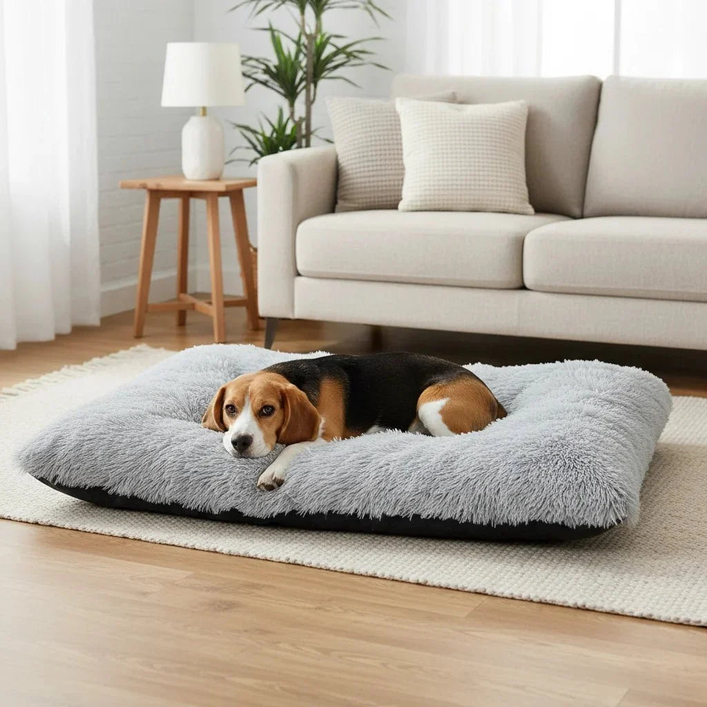 Soft Plush Dog Bed – CozyEase™