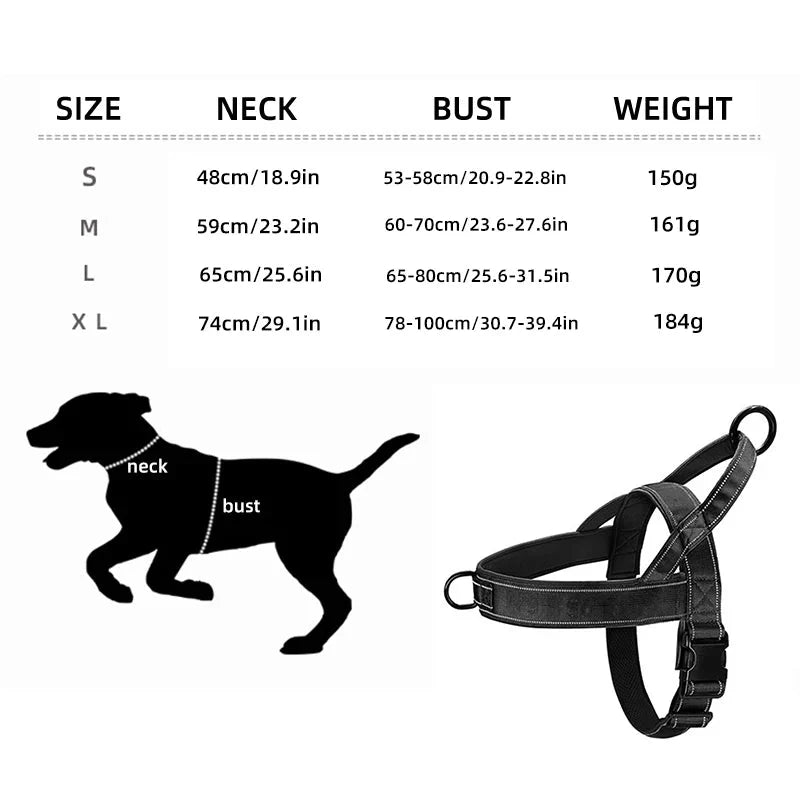 Adjustable Dog Harness – FlexDaily™