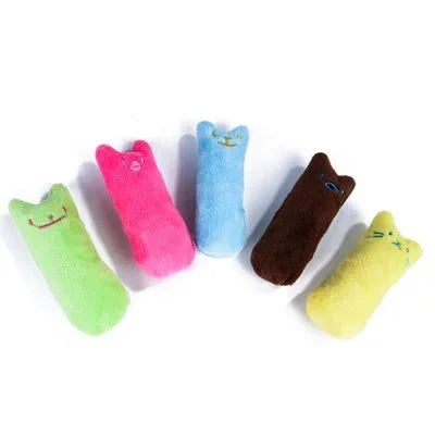 Catnip Plush Cat Toy with Sound – BrainWorks™