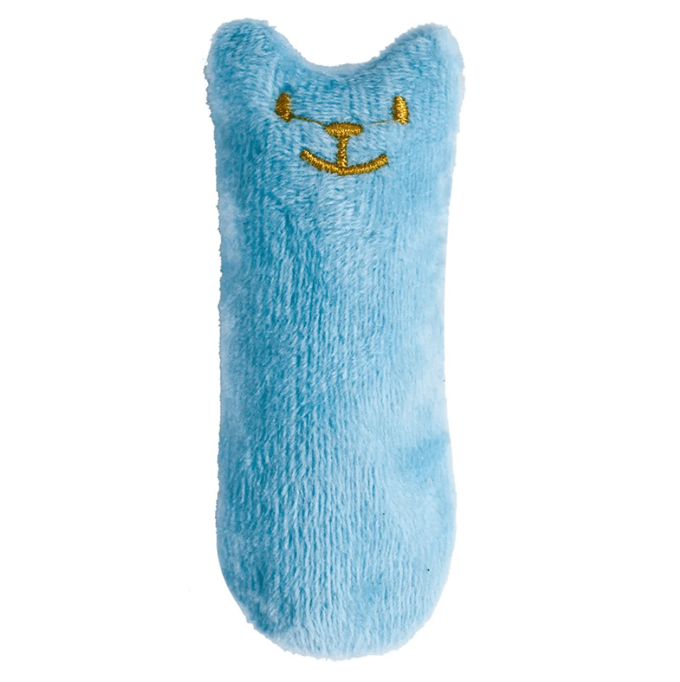 Catnip Plush Cat Toy with Sound – BrainWorks™