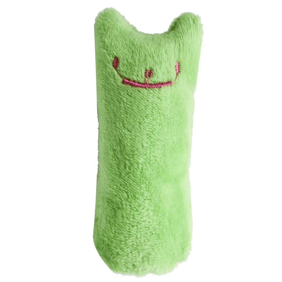 Catnip Plush Cat Toy with Sound – BrainWorks™