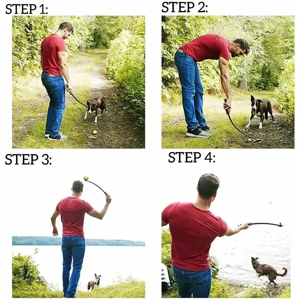 Dog Tennis Ball Launcher – PlayPeak™