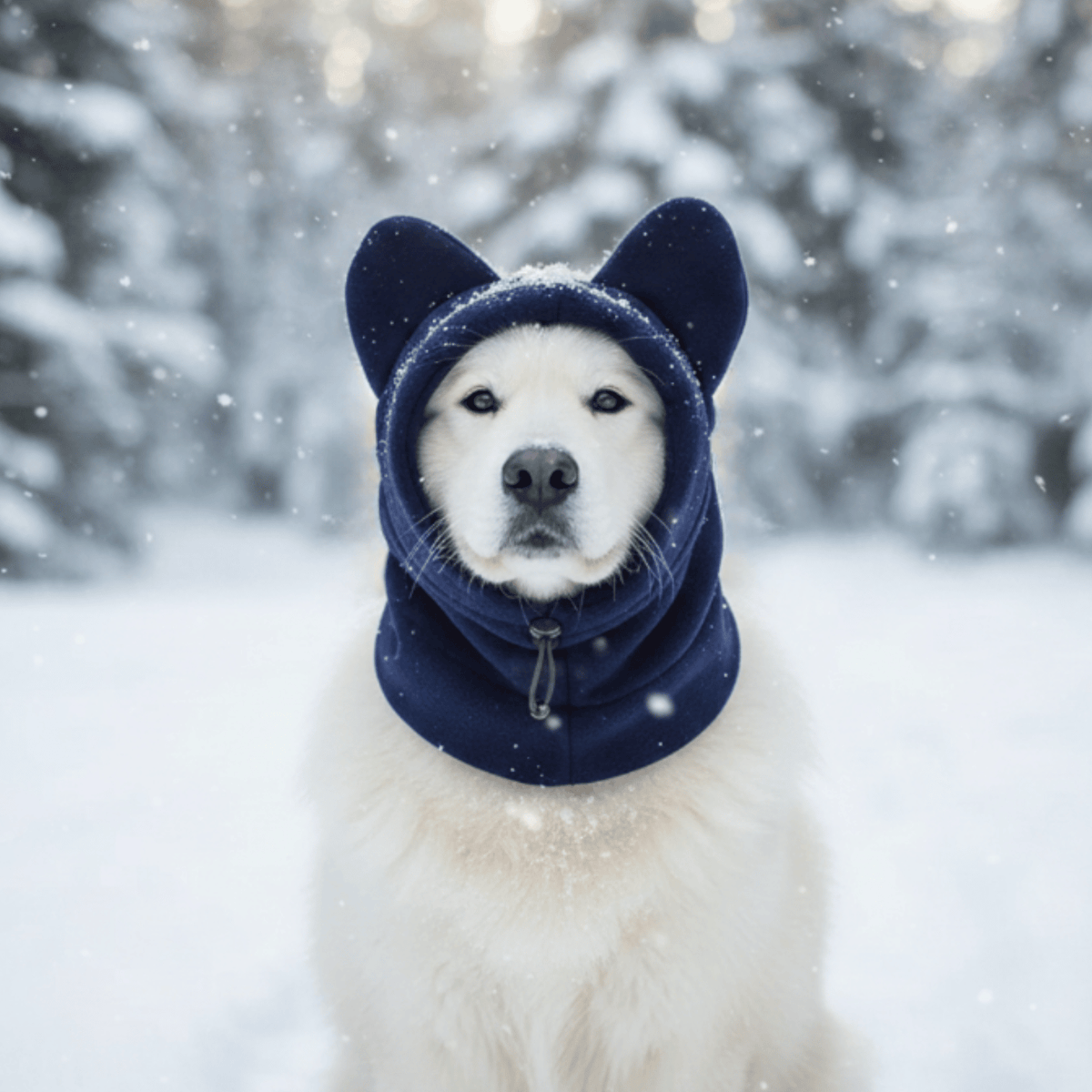 Warm Fleece Dog Hat – WinterFlow™