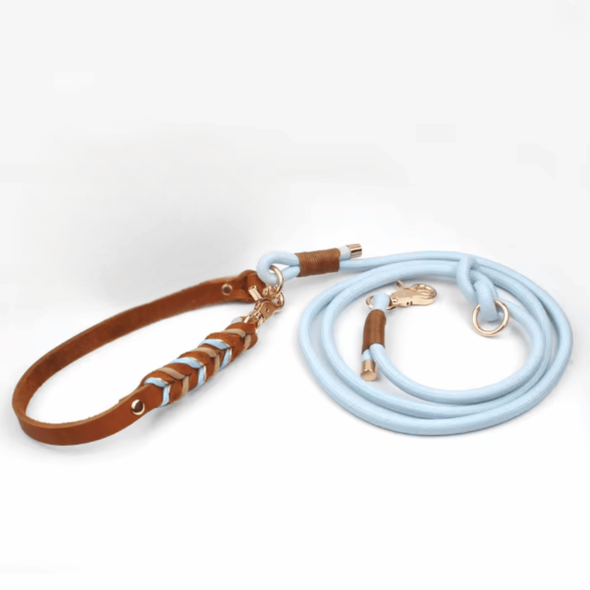 Tailented LeadFlex™ – Leather Hands-Free Dog Leash for Everyday Walks