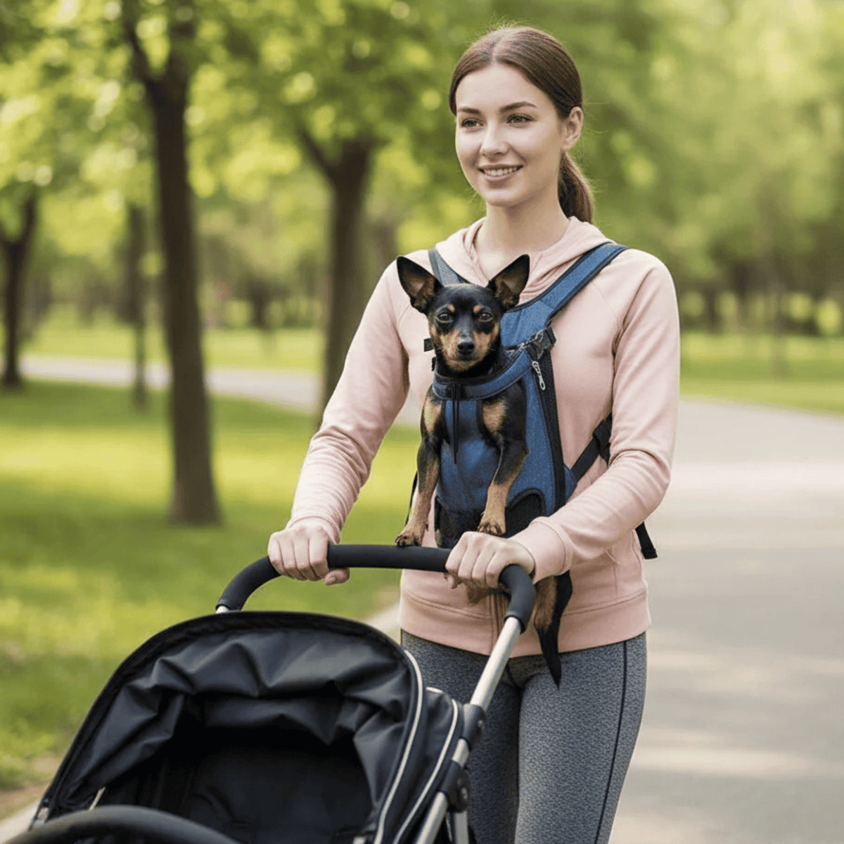 Breathable Pet Carrier Backpack for Dogs & Cats – TransitFresh™