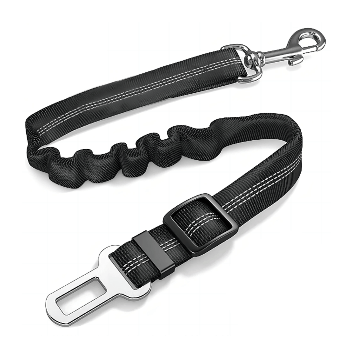 Elastic Dog Car Safety Belt – SeatPath™