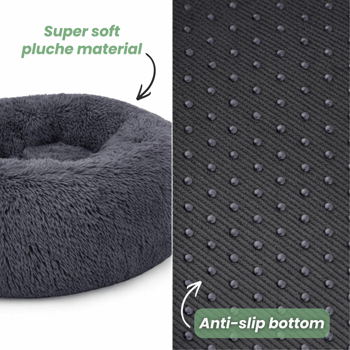 Calming Donut Dog & Cat Bed – LoungeStyle™