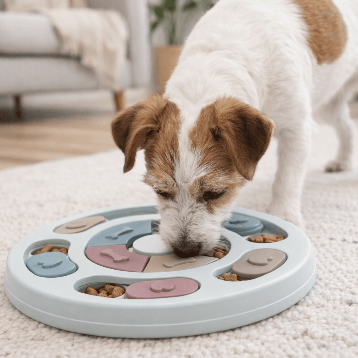 Interactive Dog Food Puzzle & Slow Feeder – BowlMotion™
