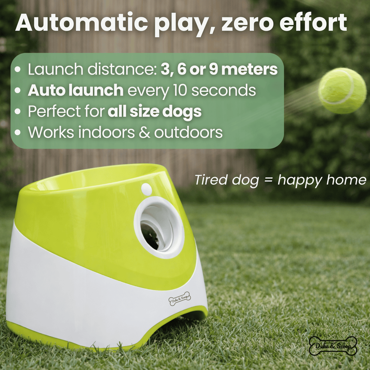 Automatic Dog Ball Launcher – PawTrail™