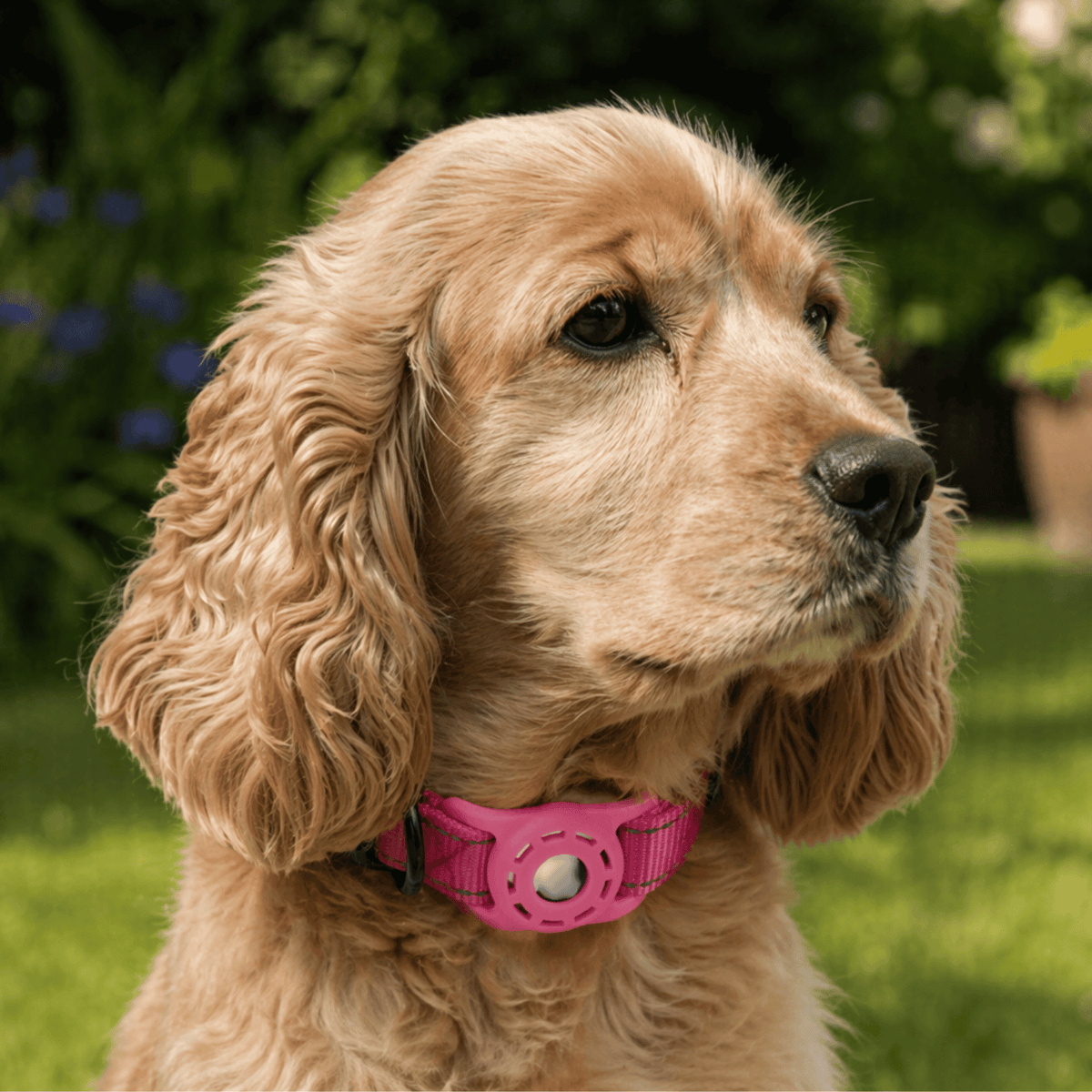Android Pet Tracker with Reflective Collar – BeaconFlex™