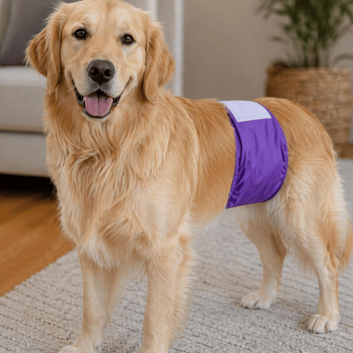Washable Belly Band for Male Dogs – BellyGuard™