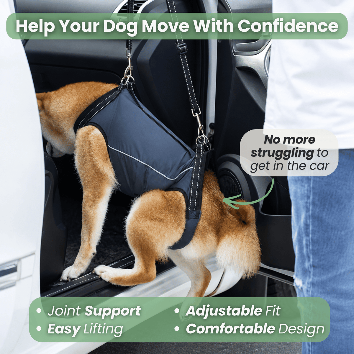 Dog Shoulder Support Sling – TransitTrail™