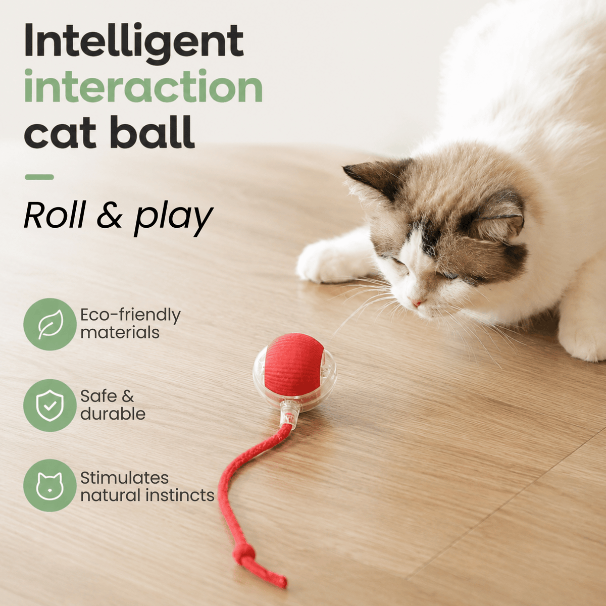 Rechargeable Automatic Ball Toy for Pets – JoySelect™