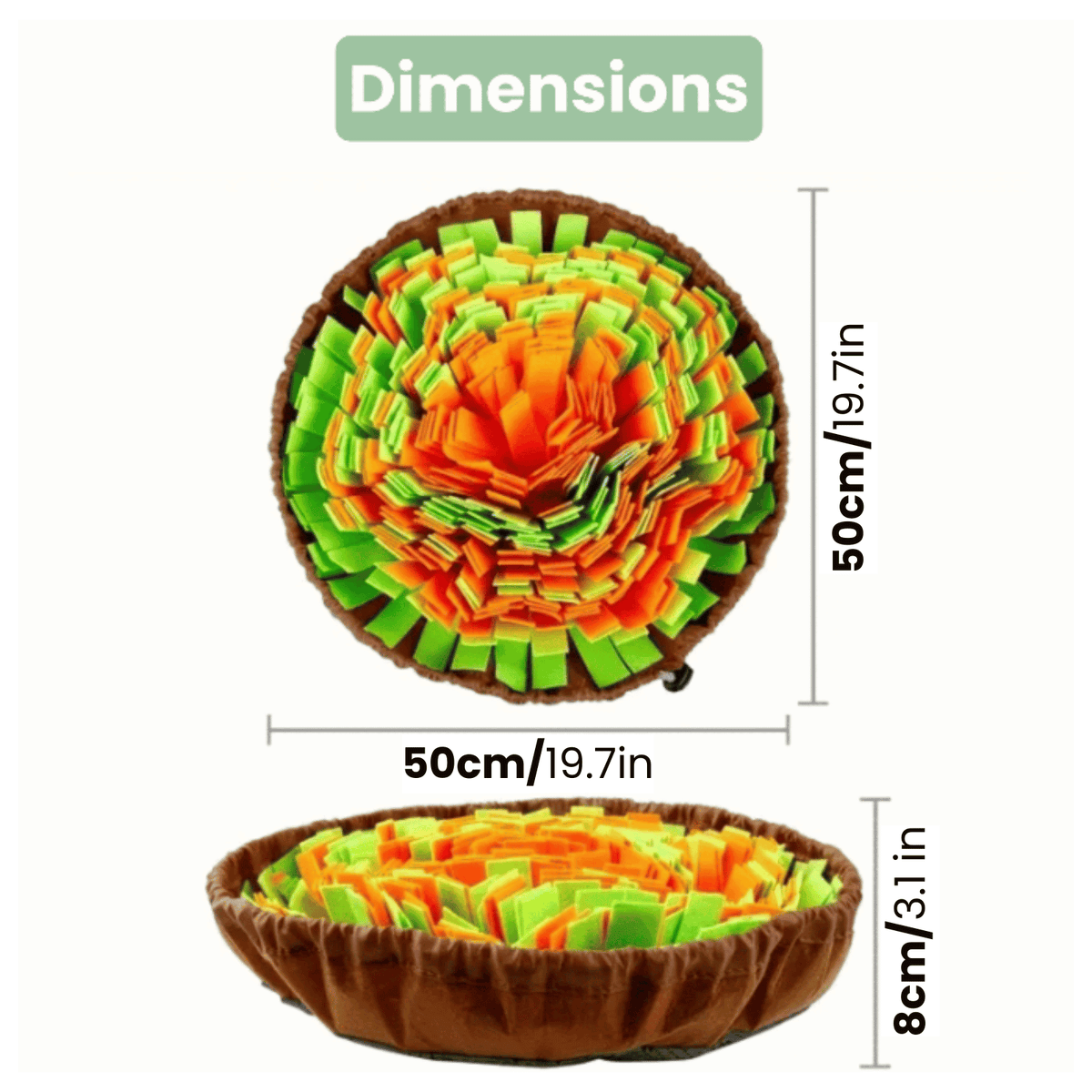 Washable Felt Snuffle Mat for Dogs – MealPure™