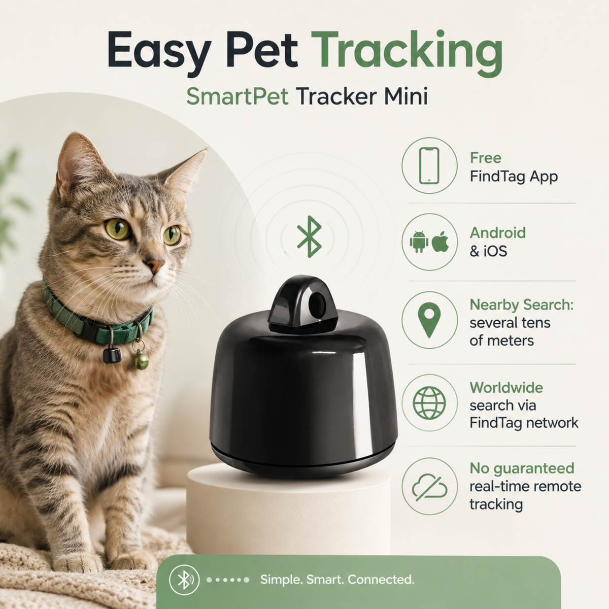 Smart Pet Tracker for Pets – GuideFlex™