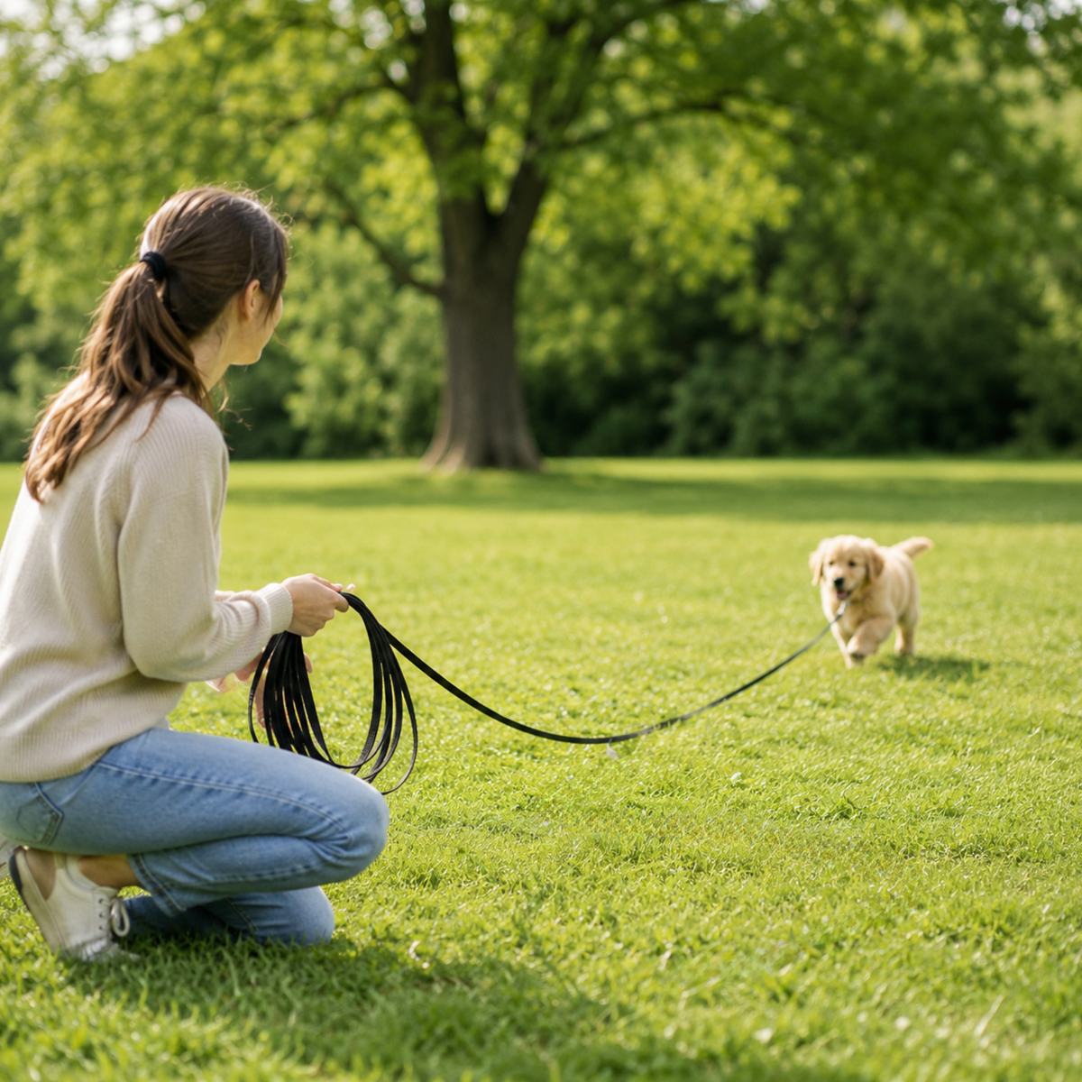 Long Dog Training Leash – TrailElite™