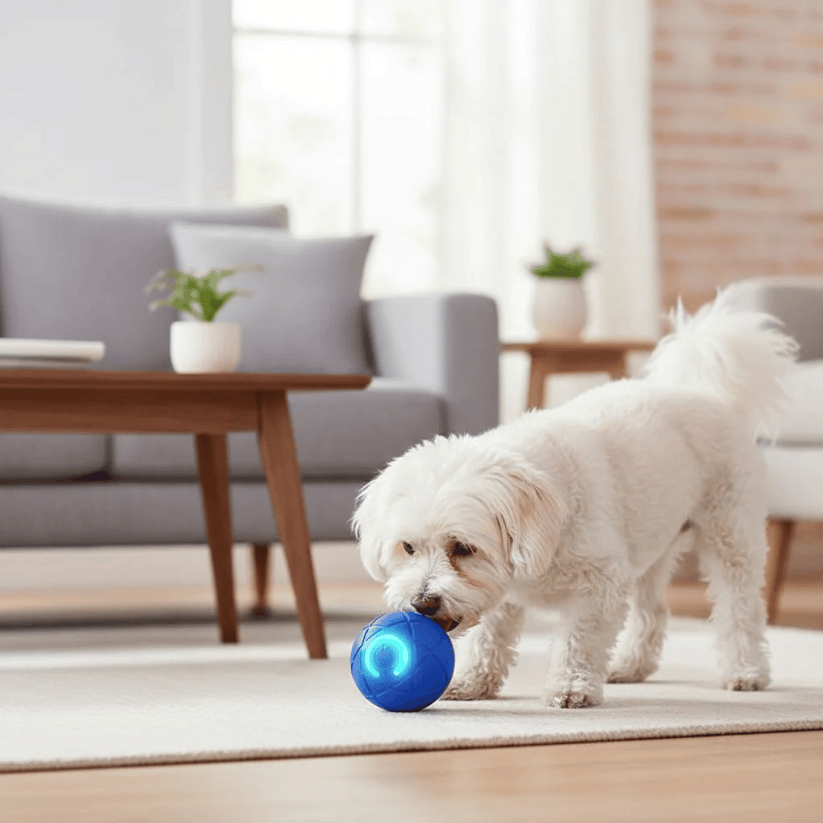 Interactive Rolling LED Ball for Dogs – PurrStyle™