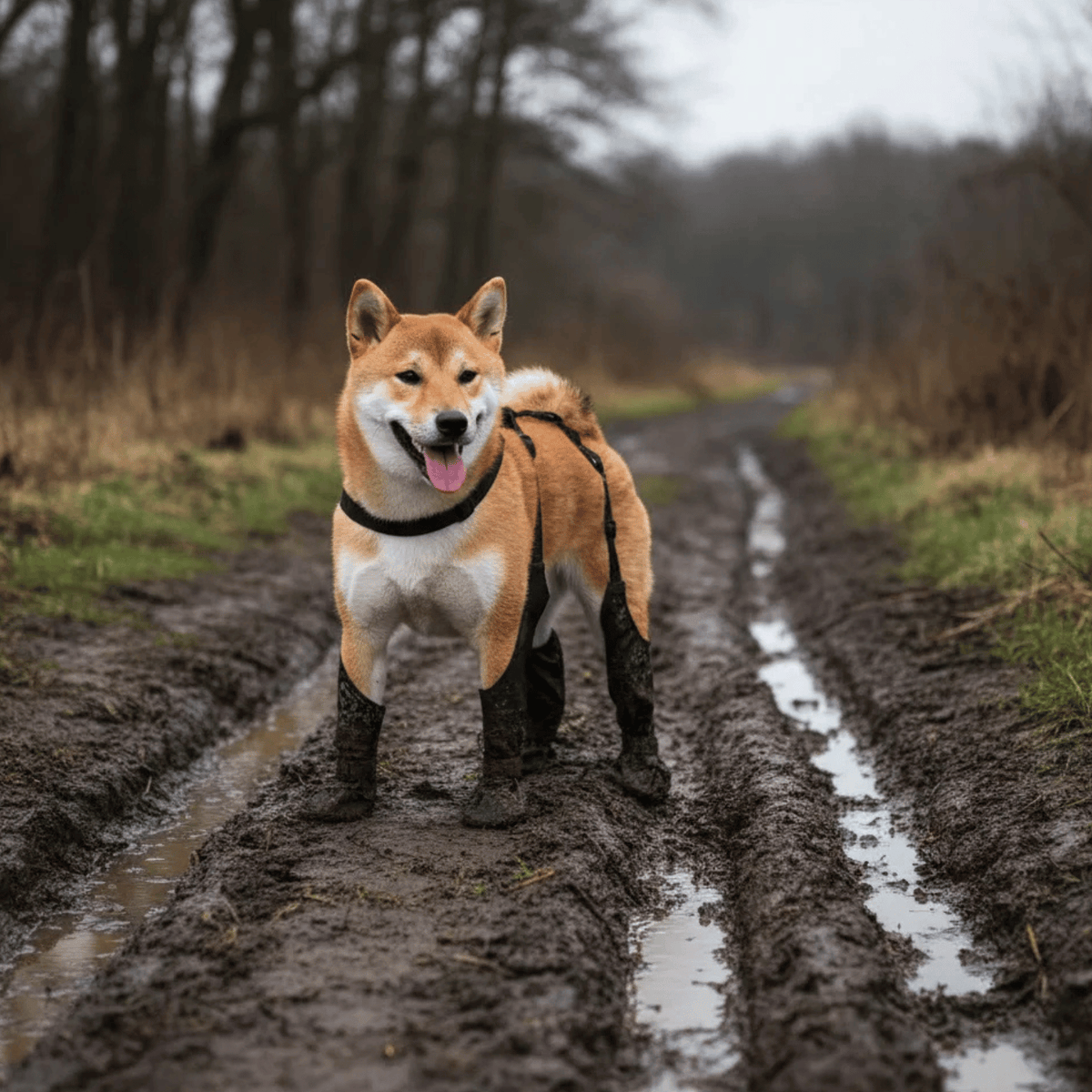 Waterproof Protective Dog Boots – WrapSafe™