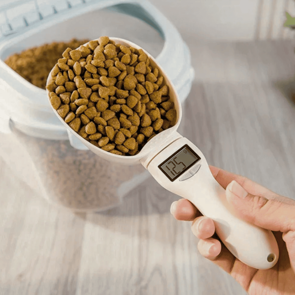 Digital Pet Food Scoop with Weighing Scale – CarePure™