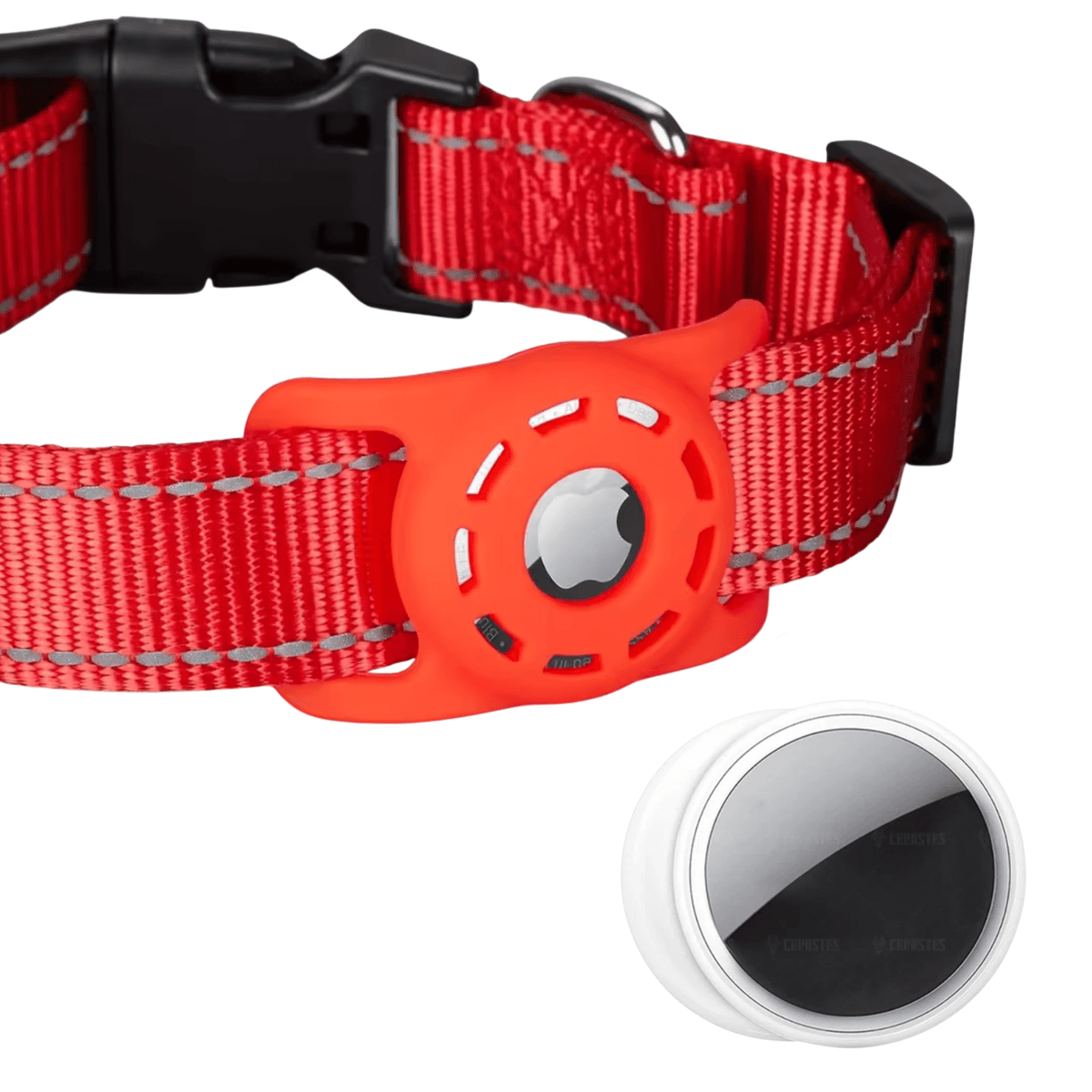 Bluetooth Pet Tracker with Reflective Collar – LeadPure™