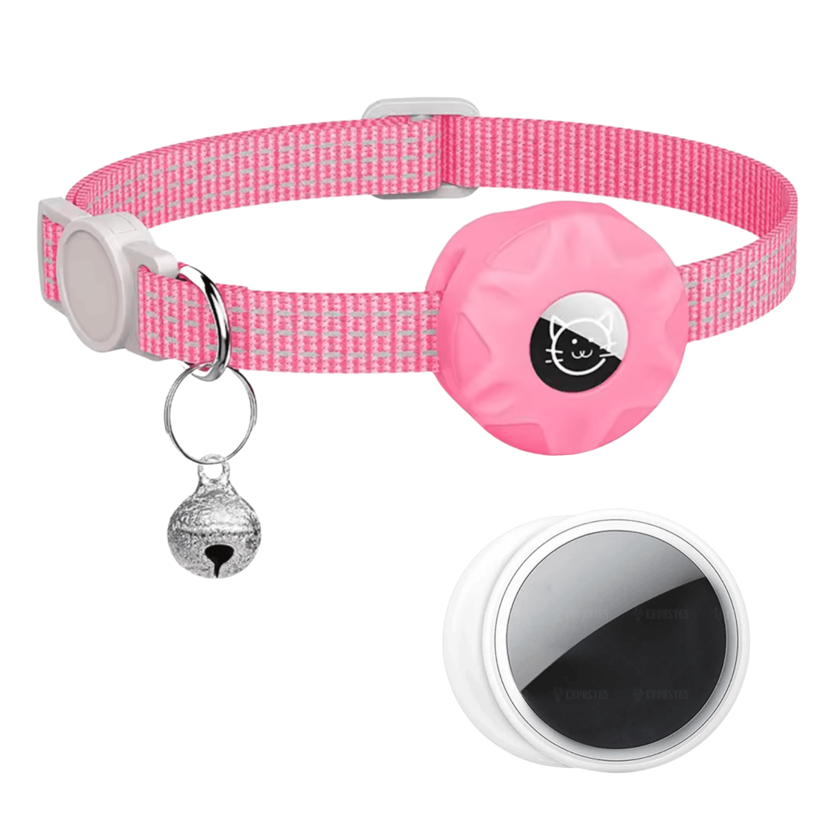 Bluetooth Pet Tracker with Reflective Collar – MapSense™