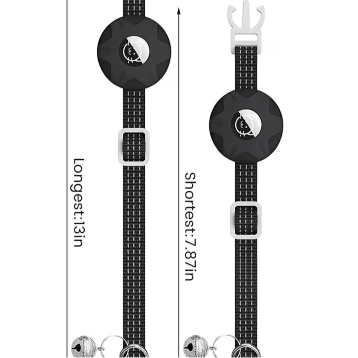 Bluetooth Pet Tracker with Reflective Collar – MapSense™