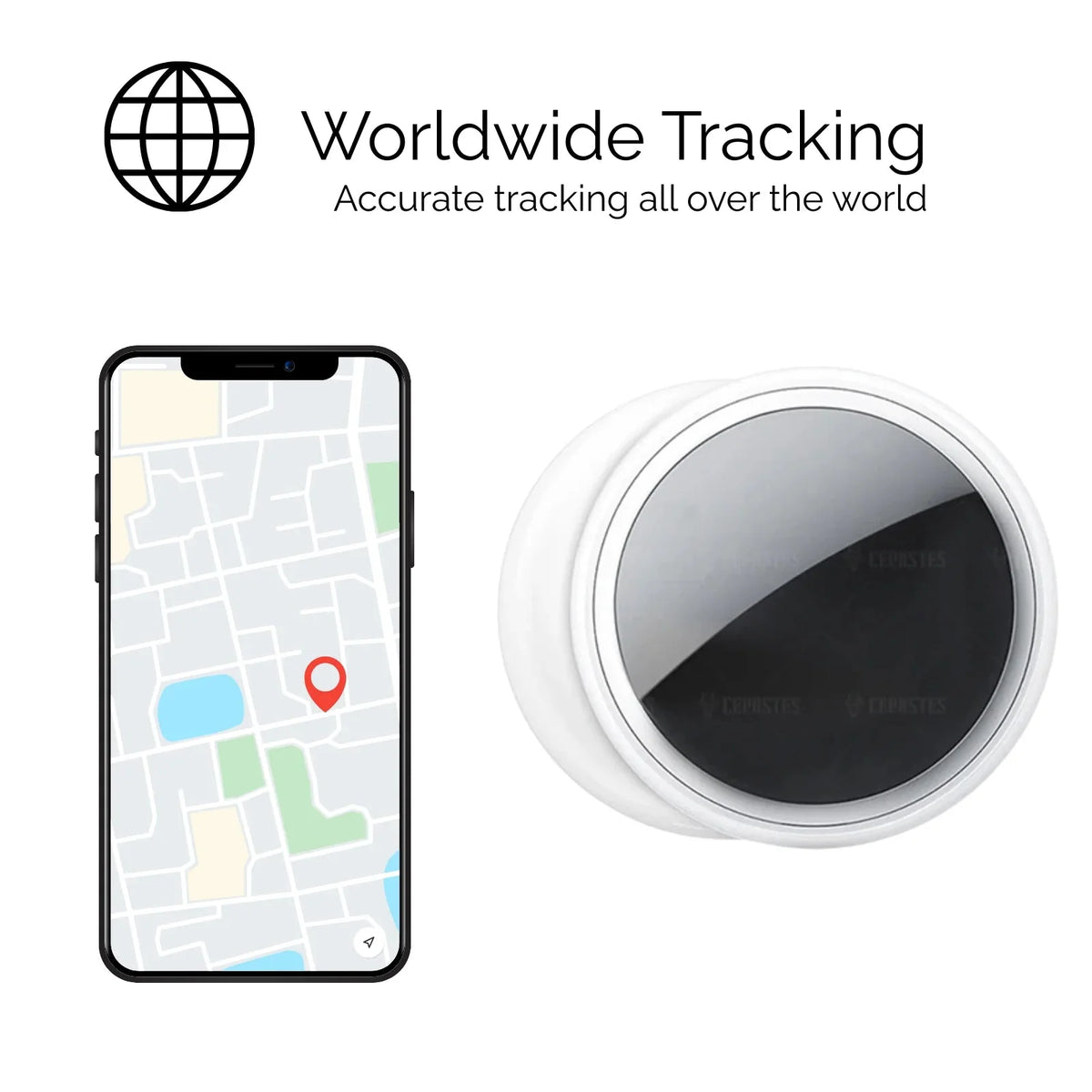Bluetooth Pet Tracker with Reflective Collar – LeadPure™