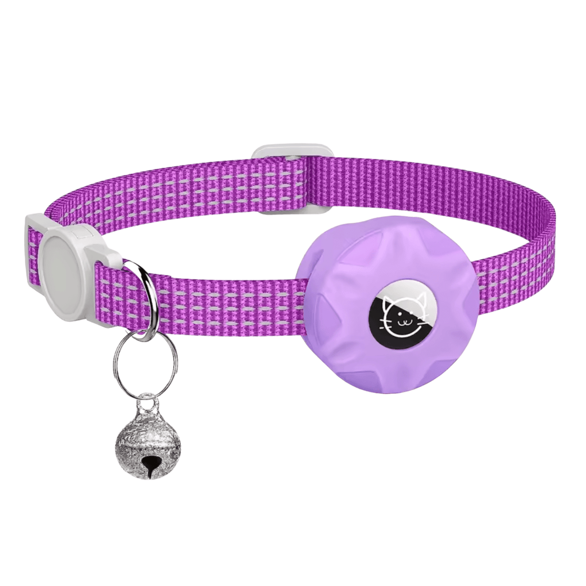 Bluetooth Pet Tracker with Reflective Collar – MapSense™