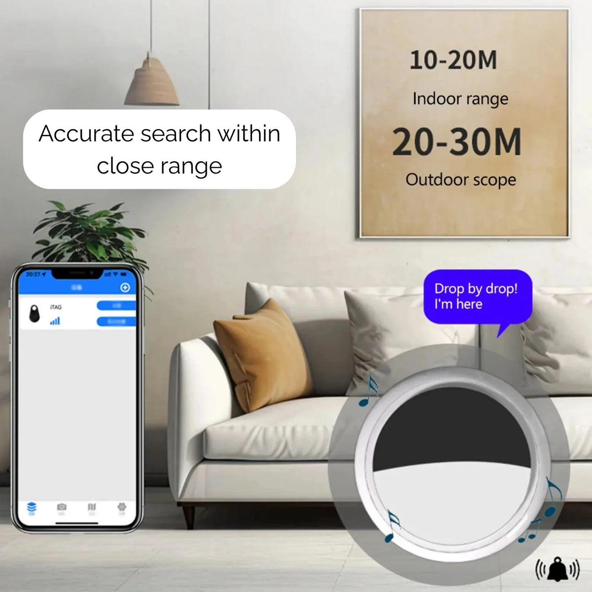 Bluetooth Pet Tracker with Reflective Collar – LeadPure™