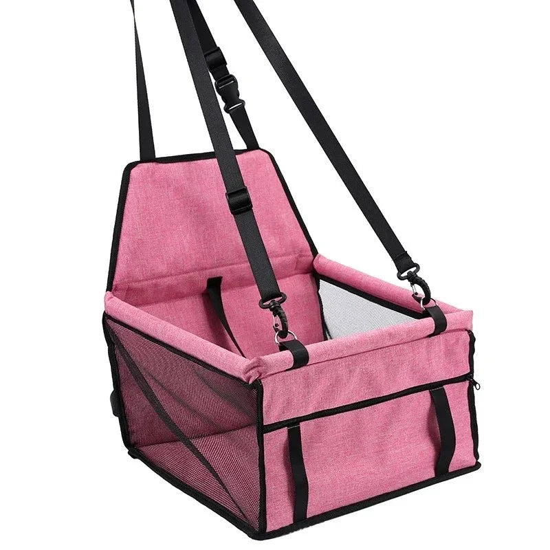 Foldable Pet Car Seat for Dogs & Cats – TravelWorks™