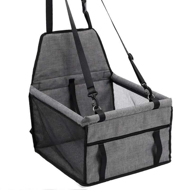 Foldable Pet Car Seat for Dogs & Cats – TravelWorks™