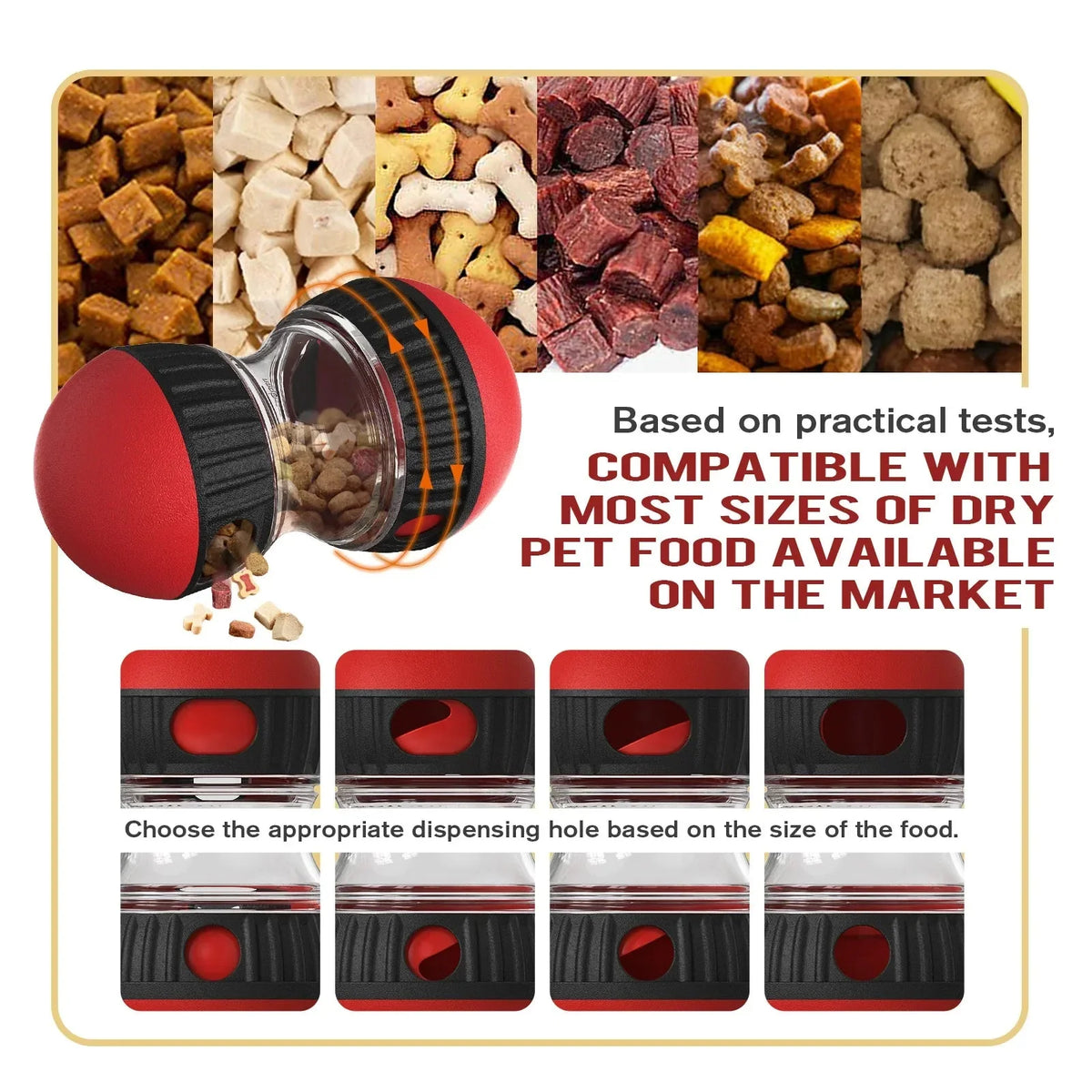 Interactive Slow Feeder Funnel Ball for Dogs – NourishPath™