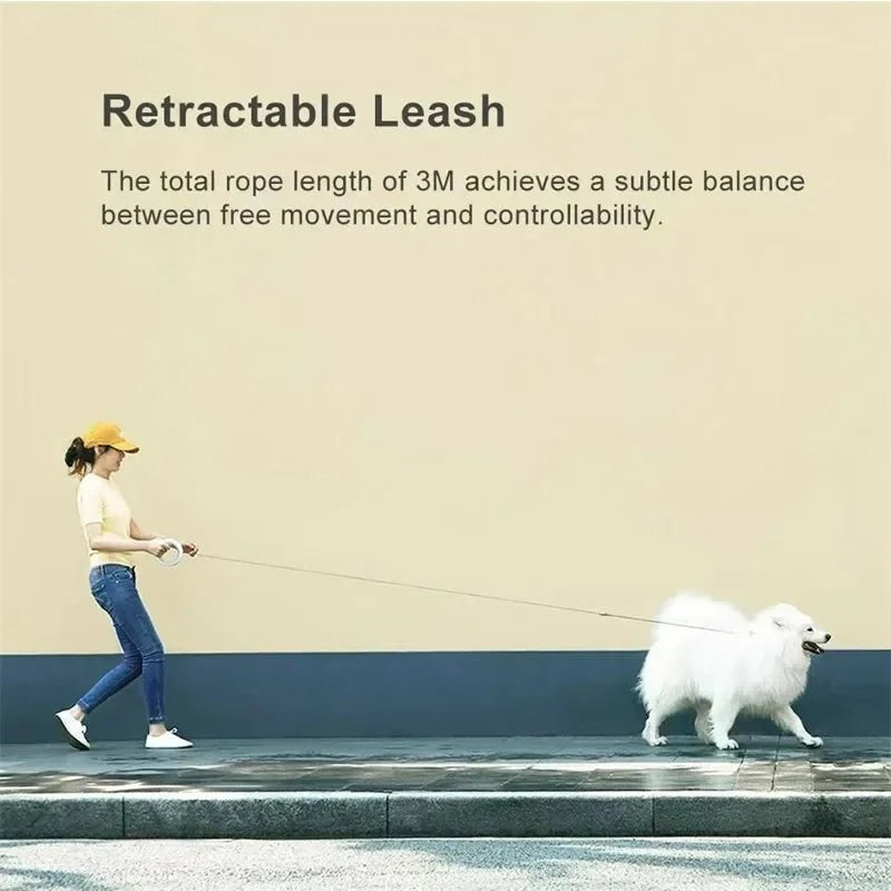 3m Retractable Dog Leash – FlexGuard™