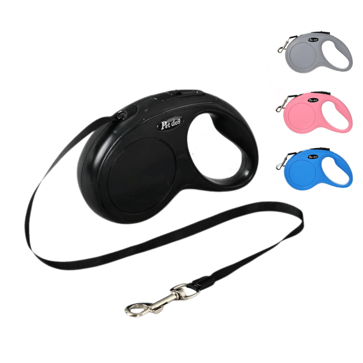 Retractable Dog Leash for Everyday Walks – StrideFlow™
