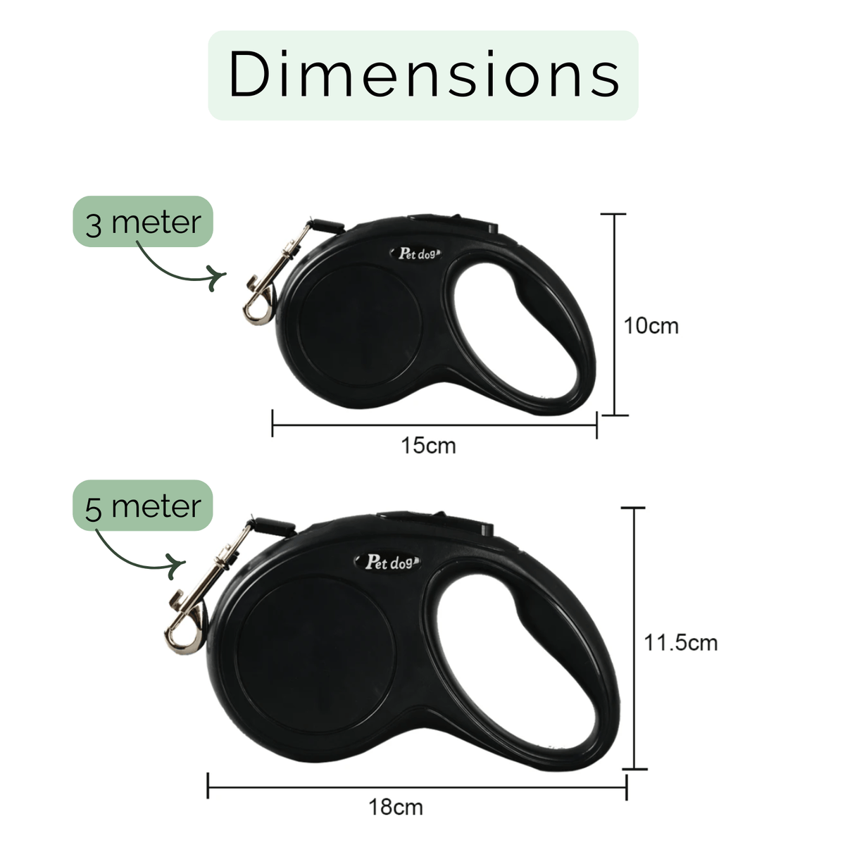Retractable Dog Leash for Everyday Walks – StrideFlow™
