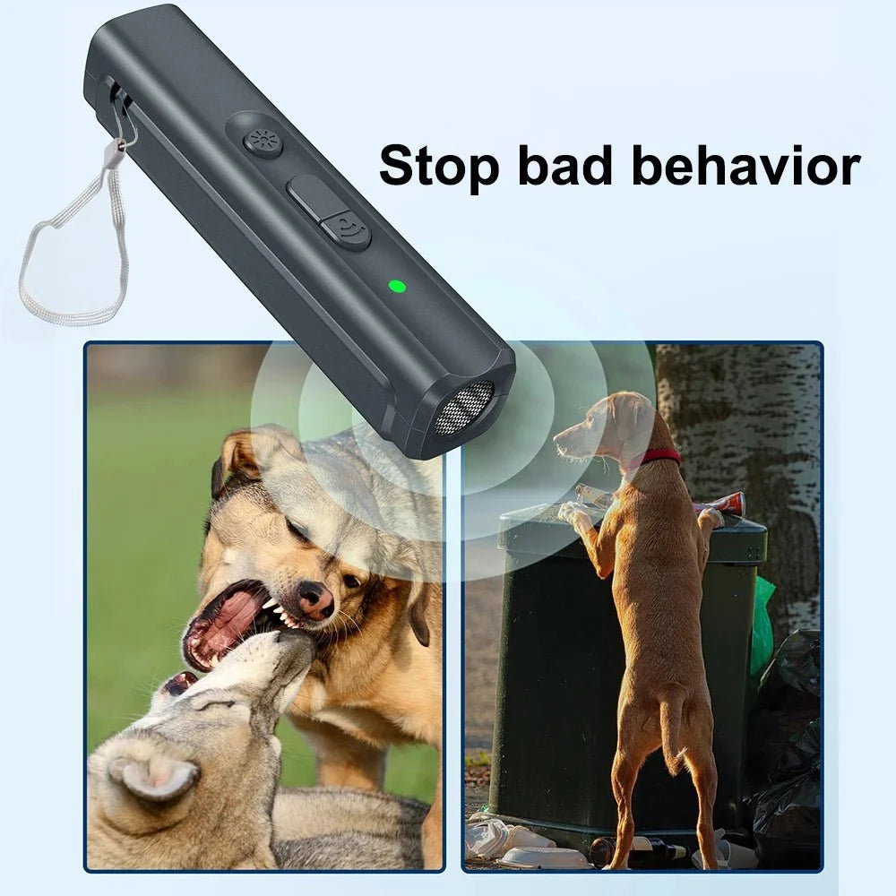 Ultrasonic Dog Training & Anti-Bark Device – TrailSelect™