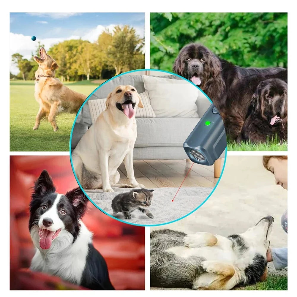 Ultrasonic Dog Training & Anti-Bark Device – TrailSelect™