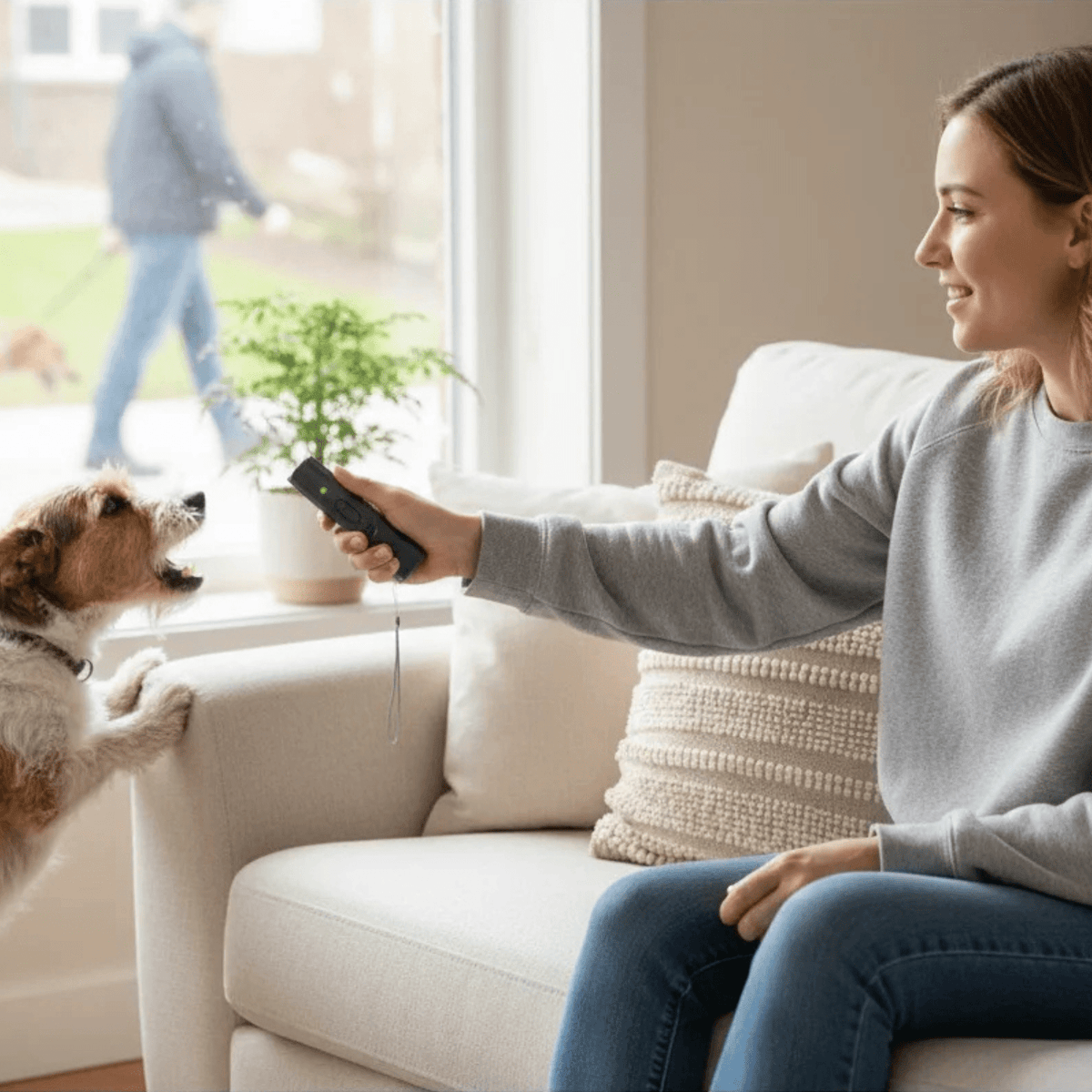 Ultrasonic Dog Training & Anti-Bark Device – TrailSelect™
