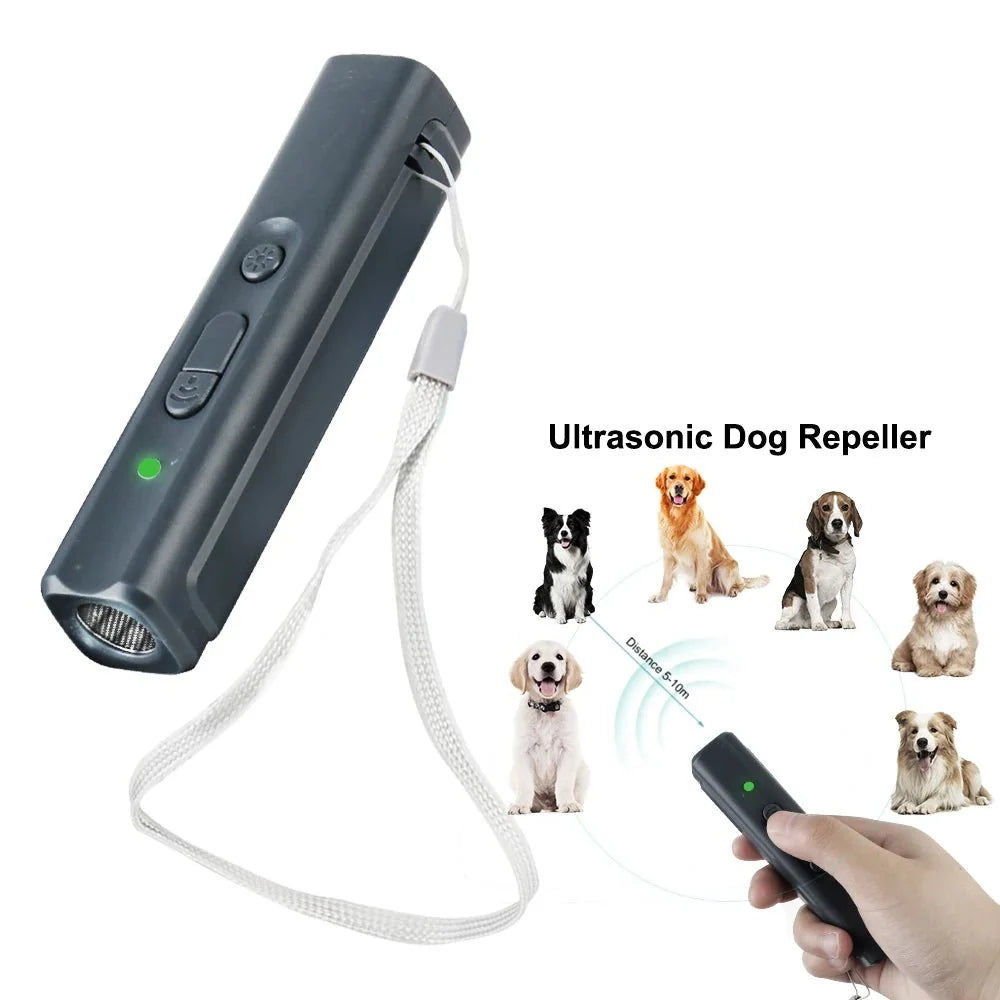 Ultrasonic Dog Training & Anti-Bark Device – TrailSelect™