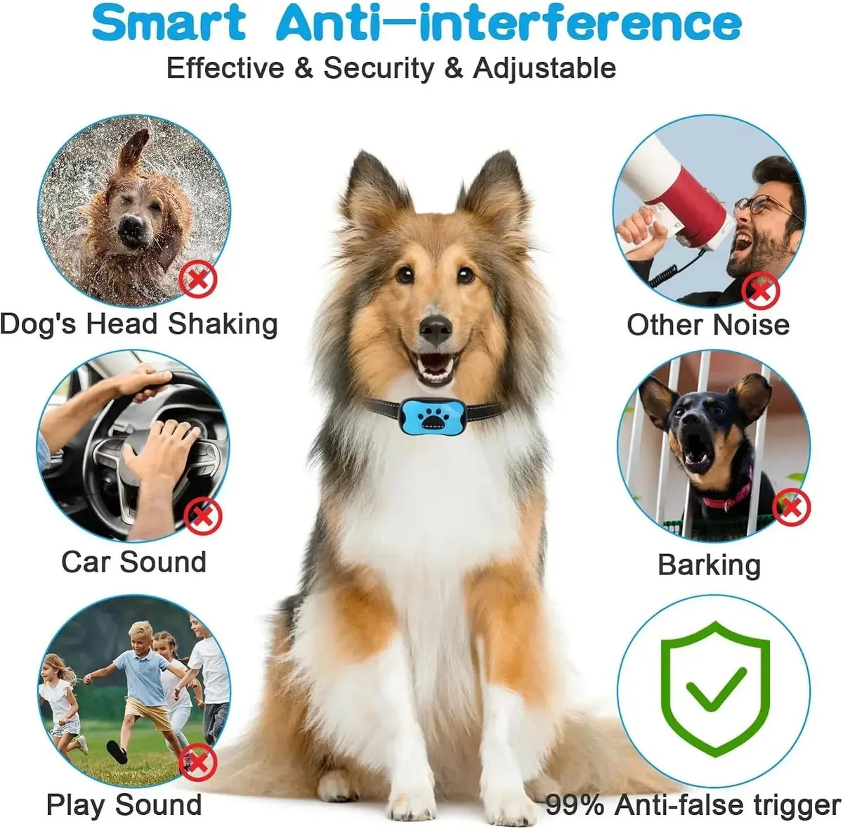 USB Rechargeable Anti-Bark Trainer for Dogs – LifeSafe™