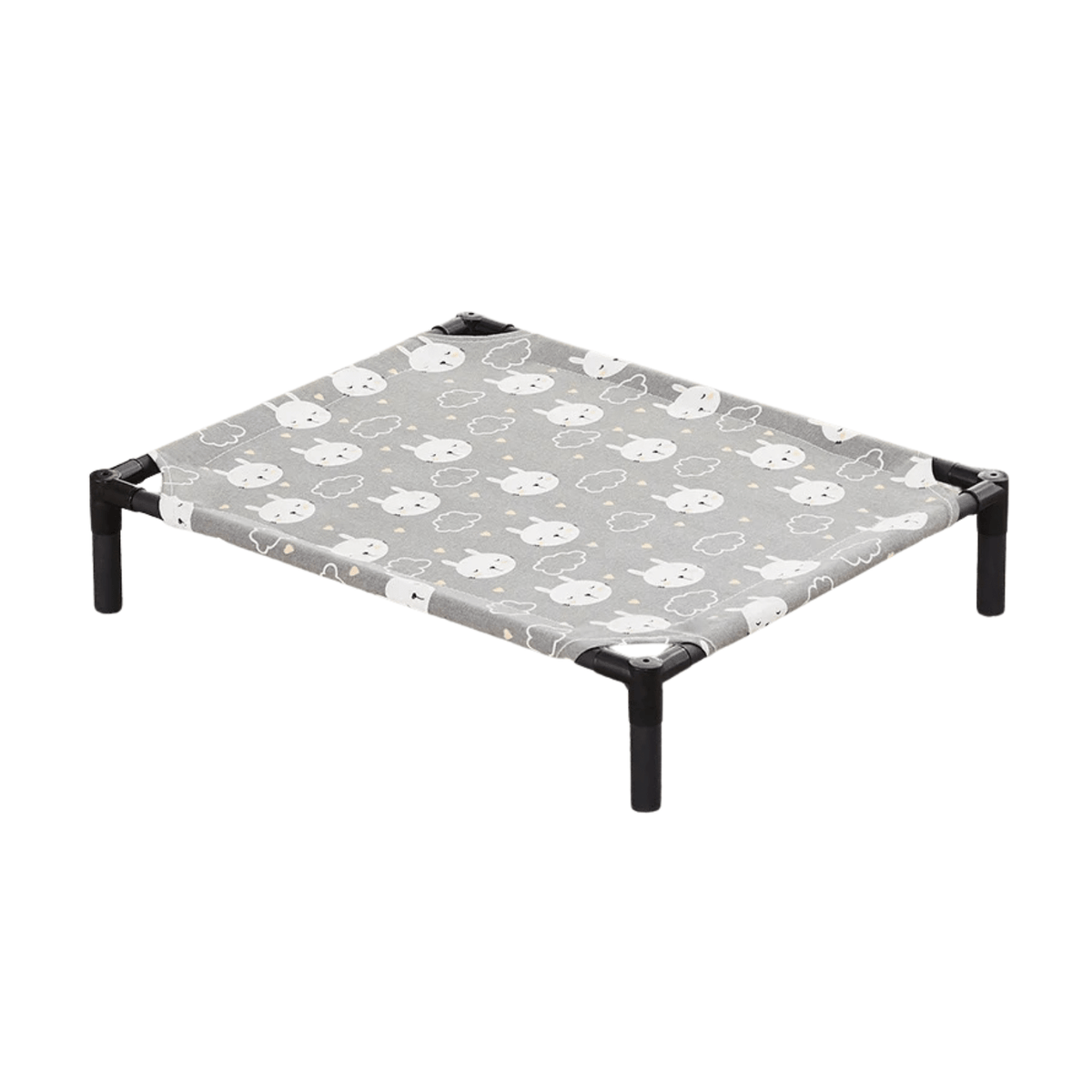 Raised Portable Pet Bed for Dogs & Cats – SoftView™