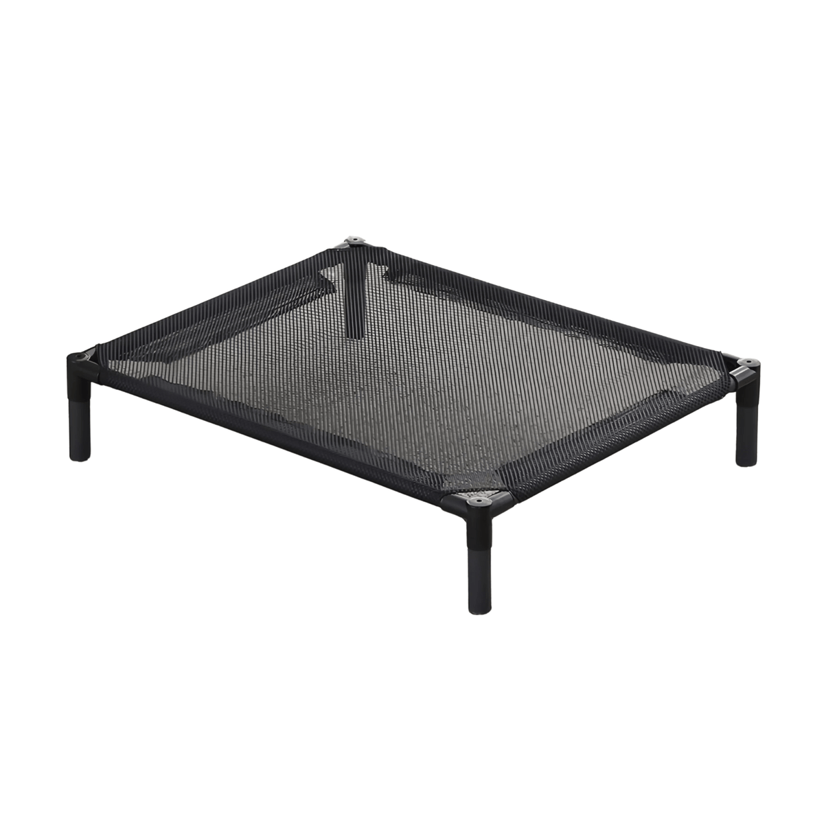 Raised Portable Pet Bed for Dogs & Cats – SoftView™