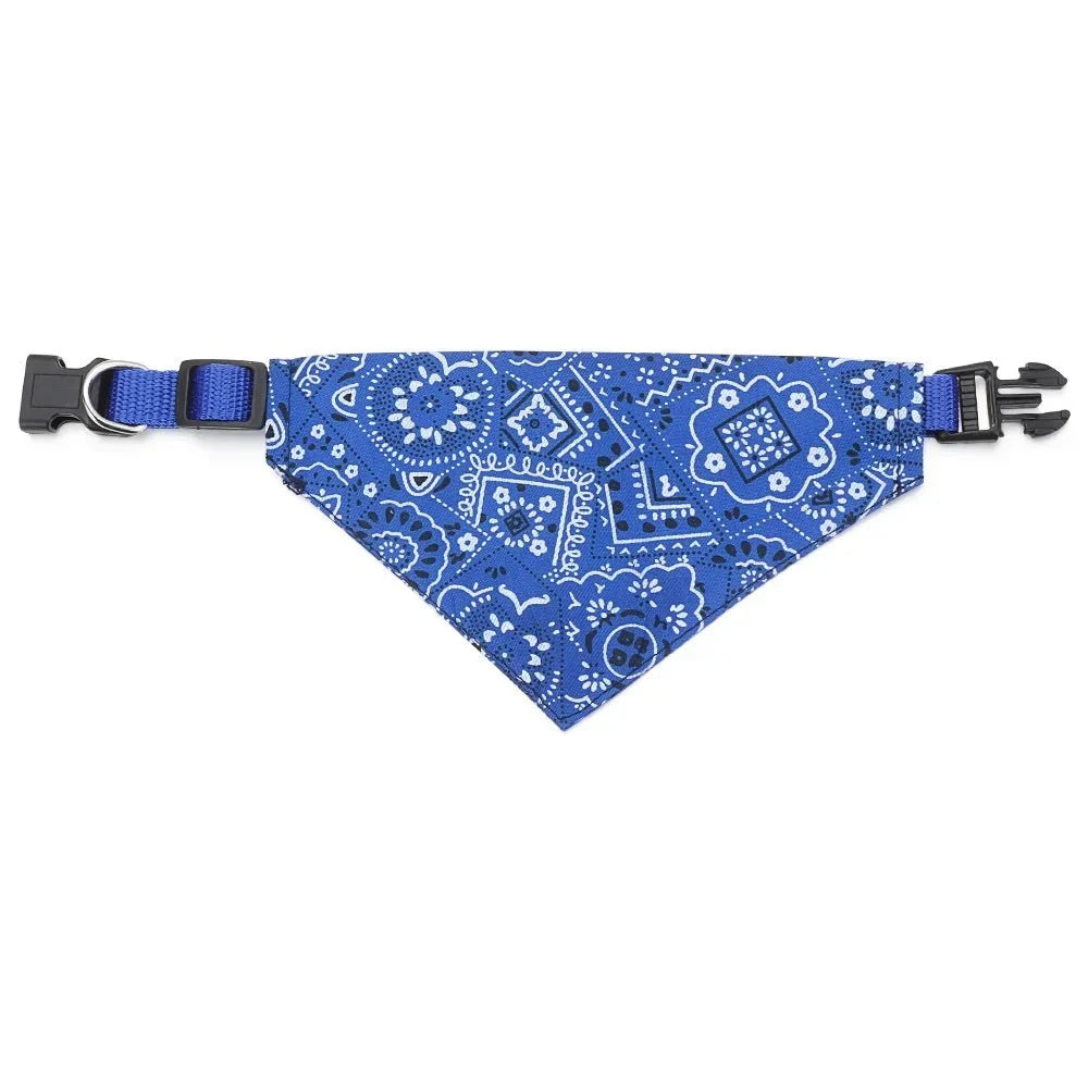 Adjustable Pet Bandana Collar for Dogs & Cats – WrapPeak™