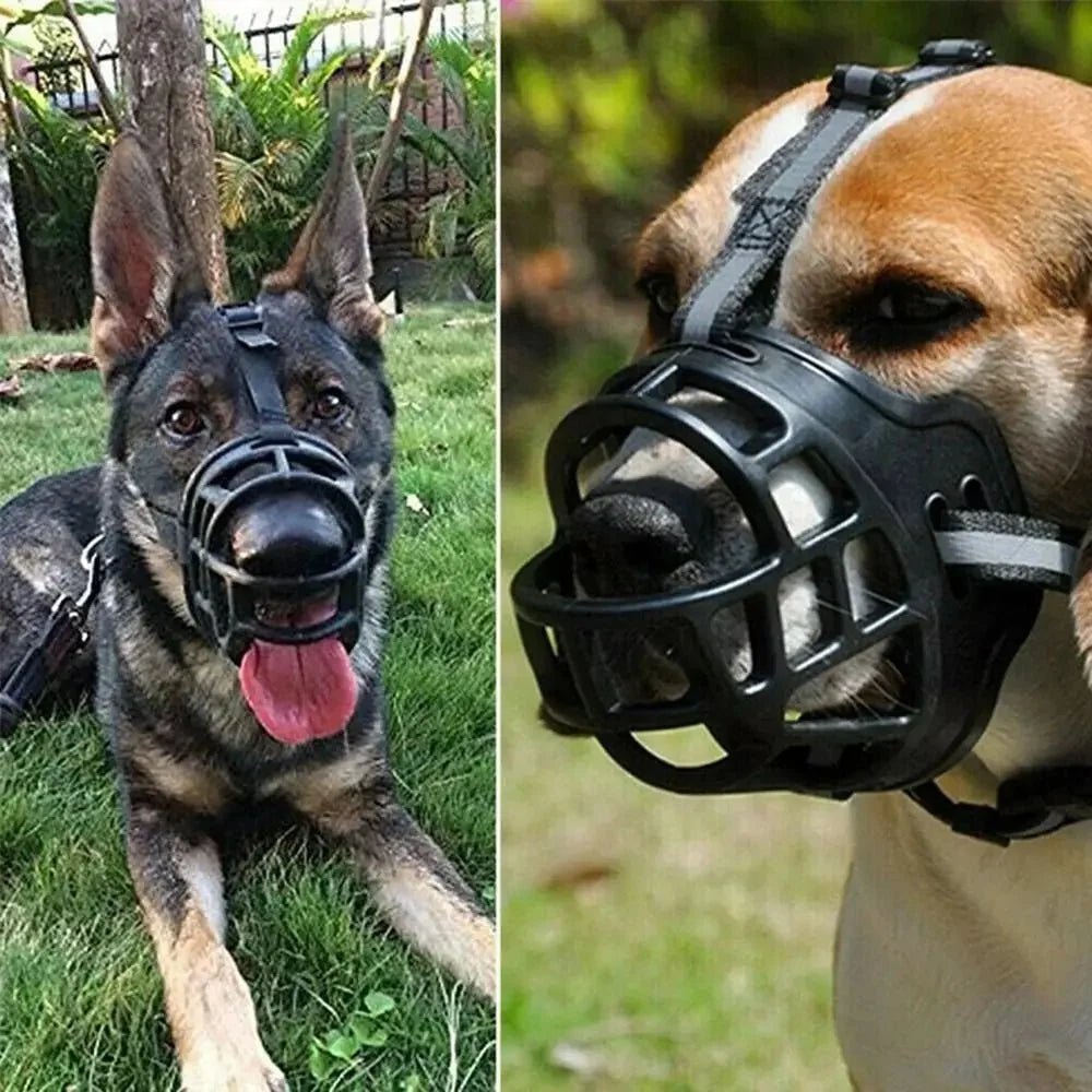 Adjustable Breathable Dog Muzzle – PawGo™