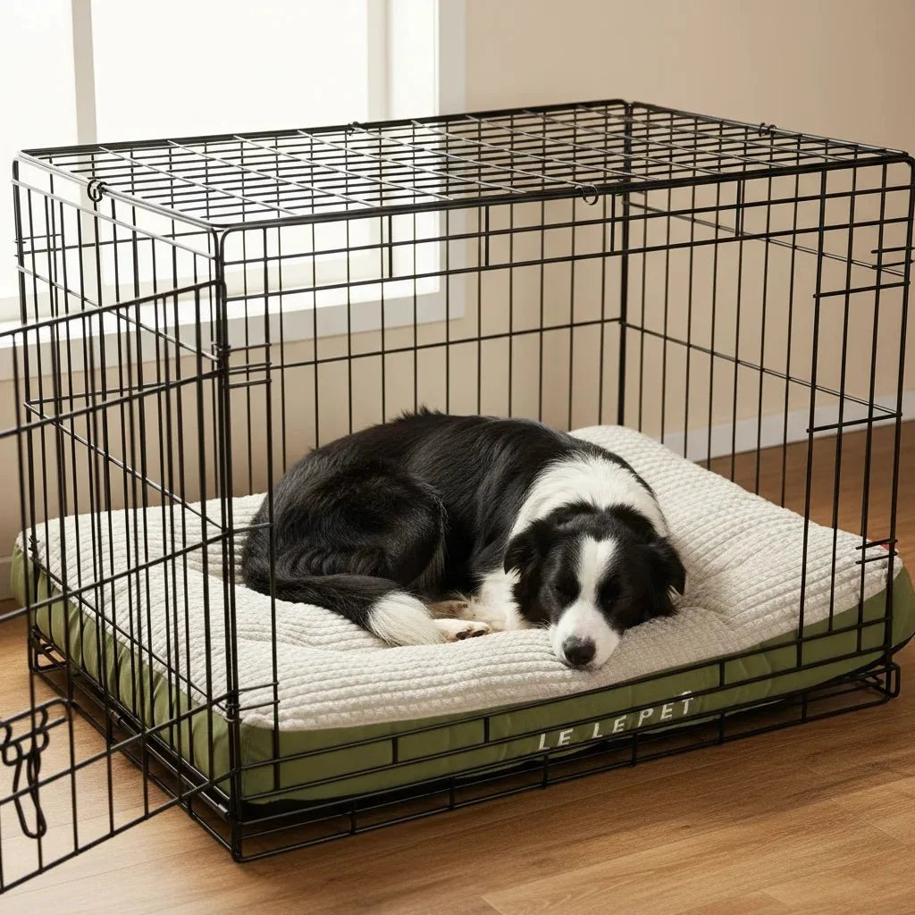 Soft Fleece Dog Bed for Dogs & Cats – SleepPaws™